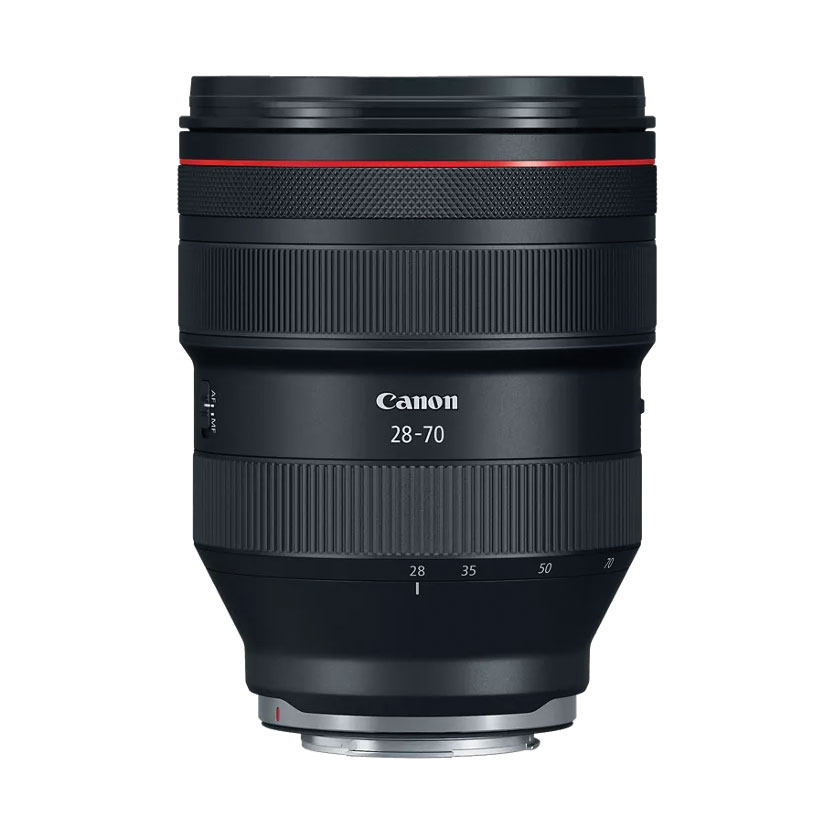 Canon RF 28-70mm f/2L USM zoom lens - professional lens hire Dublin for Canon mirrorless shooters