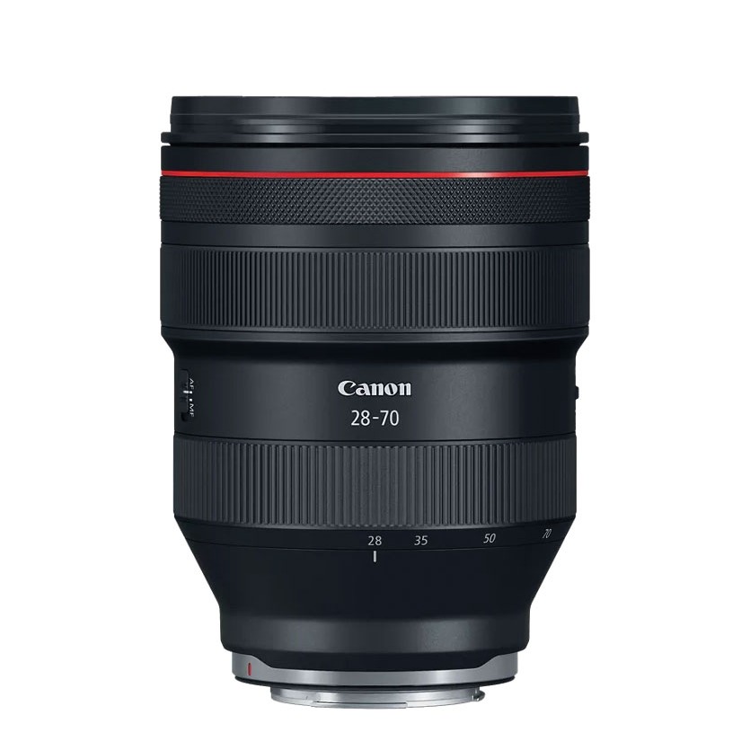 Canon RF 28-70mm f/2L USM zoom lens - professional lens hire Dublin for Canon mirrorless shooters